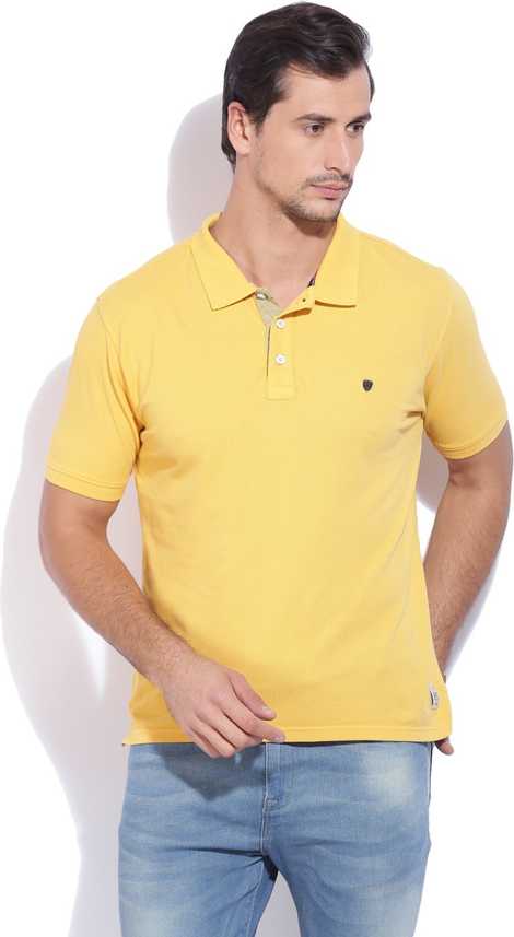 Daniel Hechter Solid Men Polo Neck Yellow T Shirt Buy Yellow Daniel Hechter Solid Men Polo Neck Yellow T Shirt Online At Best Prices In India Flipkart Com