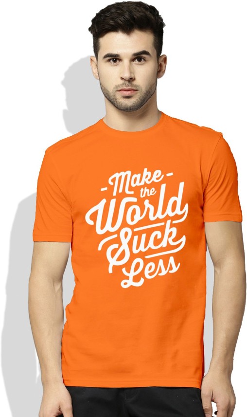 best and less orange t shirt