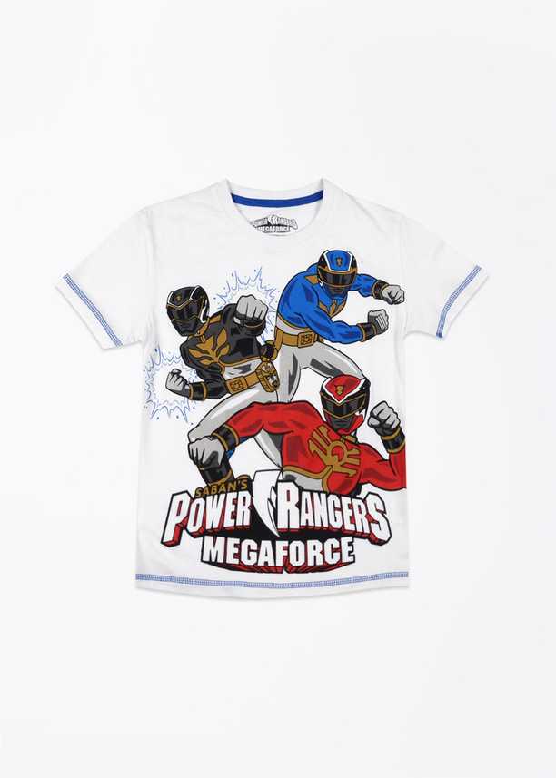 Flipkart Com Power Rangers Boys Printed T Shirt Round Neck