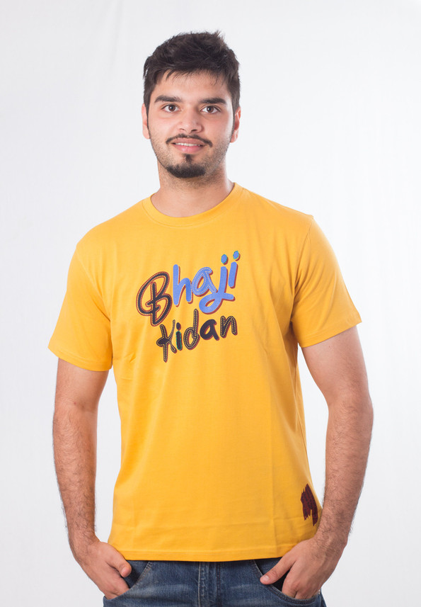 Punjabi Heritage Printed Men Round Neck 