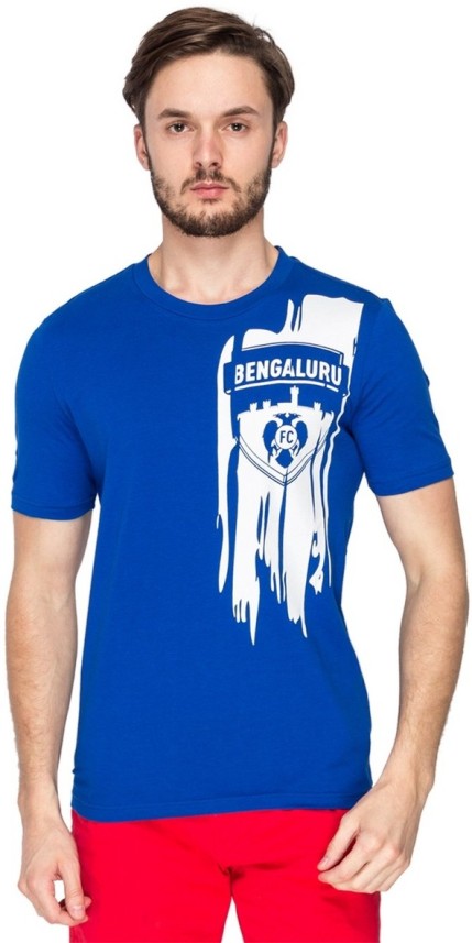 Buy BLUE Bengaluru FC Graphic Print Men 
