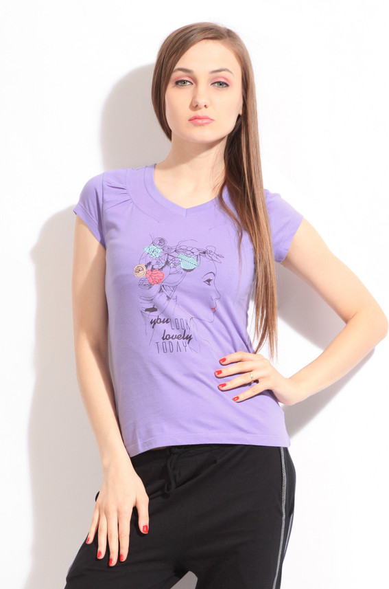 hanes purple t shirt