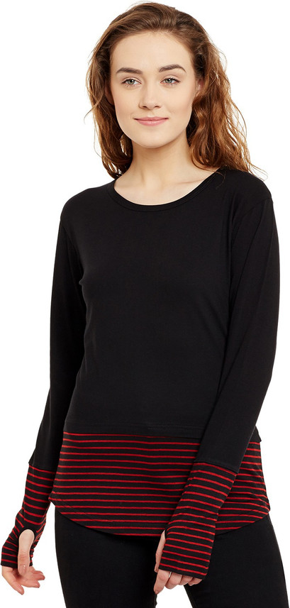 HYPERNATION Striped, Solid Women Round 