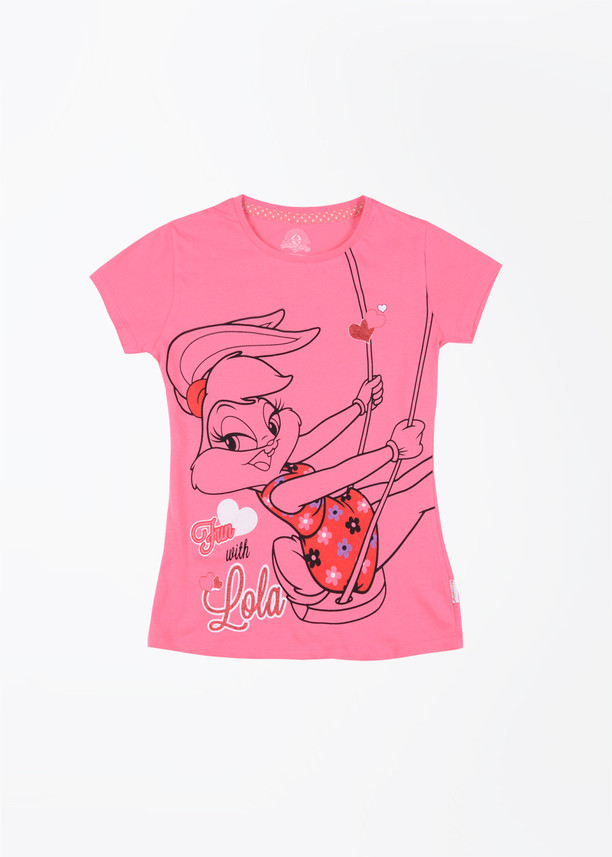 Pink looney tunes shirt Clearance