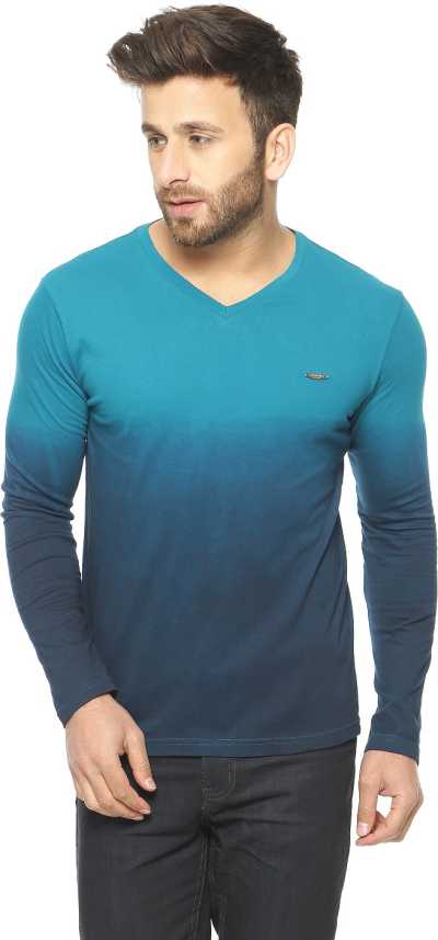 Gritstones Solid Men V Neck Blue T Shirt Buy Turquoise Gritstones Solid Men V Neck Blue T Shirt Online At Best Prices In India Flipkart Com