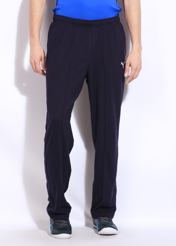 puma navy blue track pants