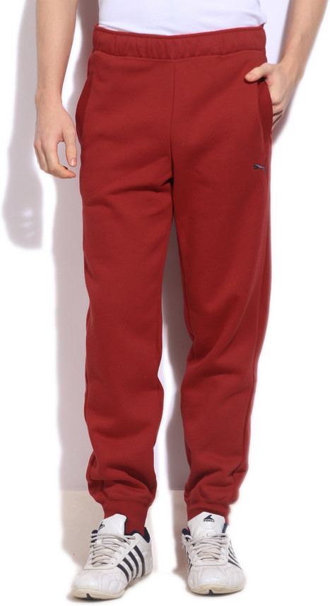 puma red track pants