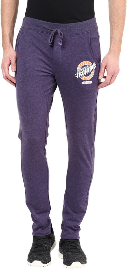 purple track pants men
