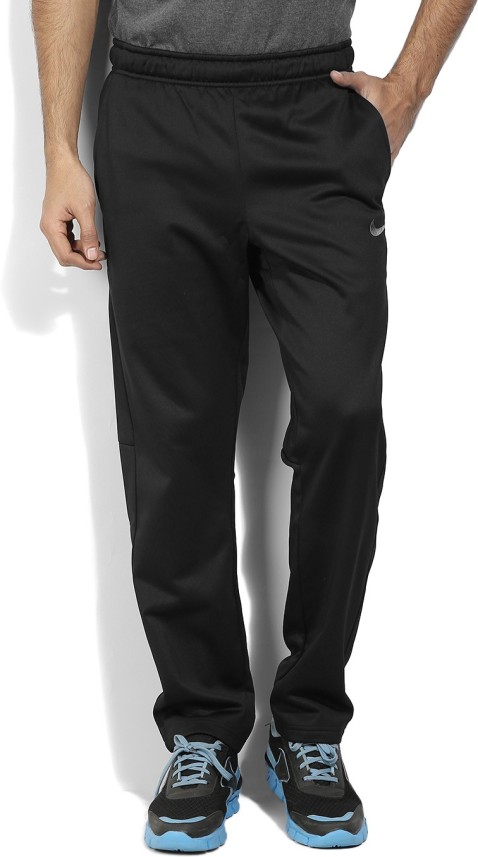 Nike Solid Men Black Track Pants - Buy 