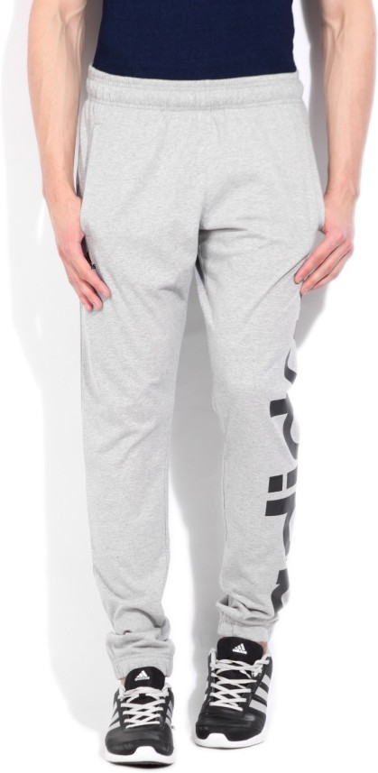 ADIDAS Printed Men Grey Track Pants 