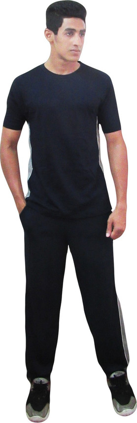 Barry and Clark Solid Men Track Suit 