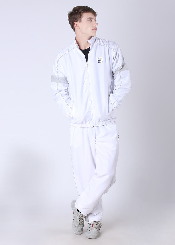 white fila sweat suit