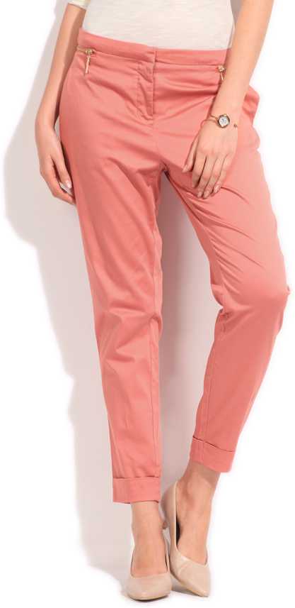 Såkaldte skildring Stikke ud VERO MODA Regular Fit Women Pink Trousers - Buy Desert Sand VERO MODA  Regular Fit Women Pink Trousers Online at Best Prices in India |  Flipkart.com