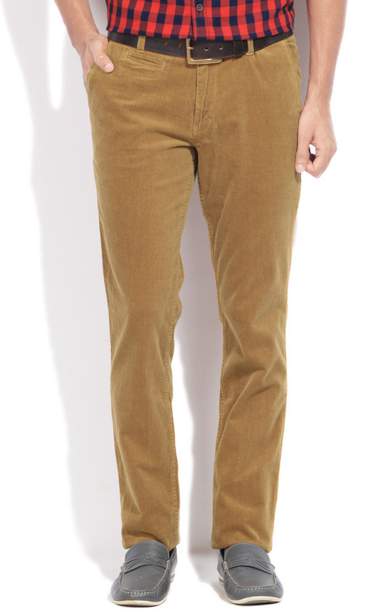 john players corduroy trousers