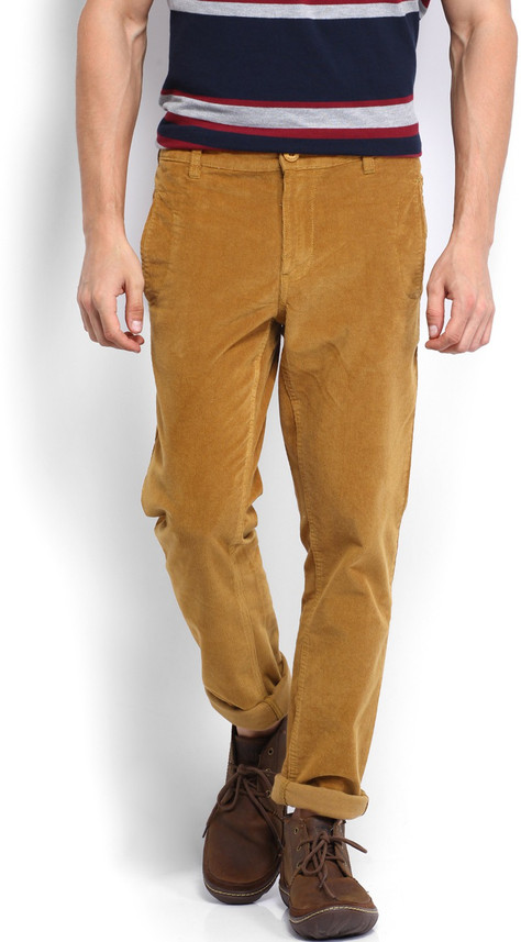 Roadster Skinny Corduroy Slim Fit Men 