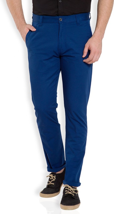 blue trousers mens