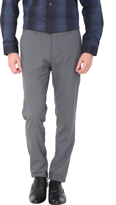 grey trousers