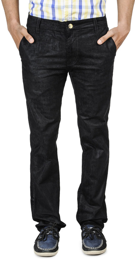 stretchable black pants