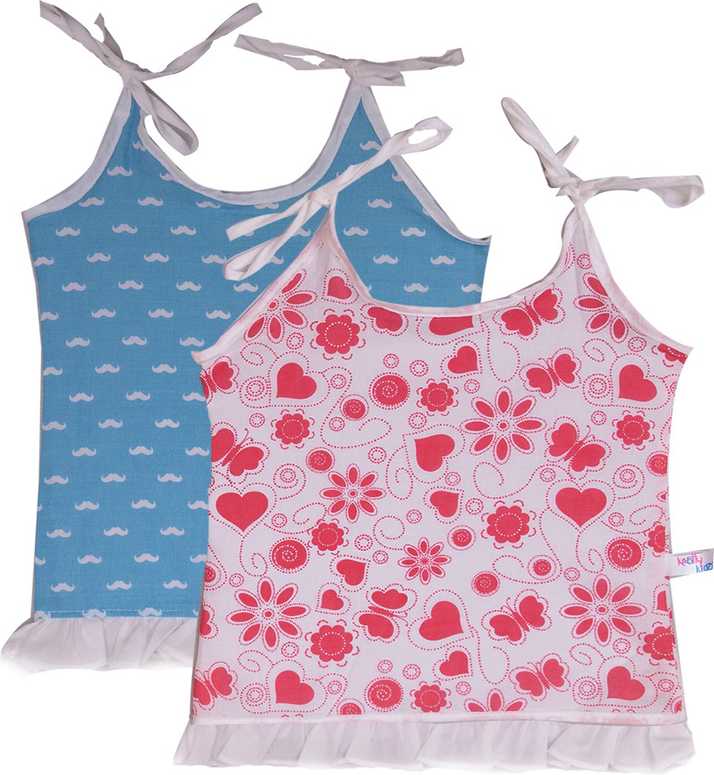 Knotty Kids Vest For Baby Girls Cotton Blend Price In India Buy