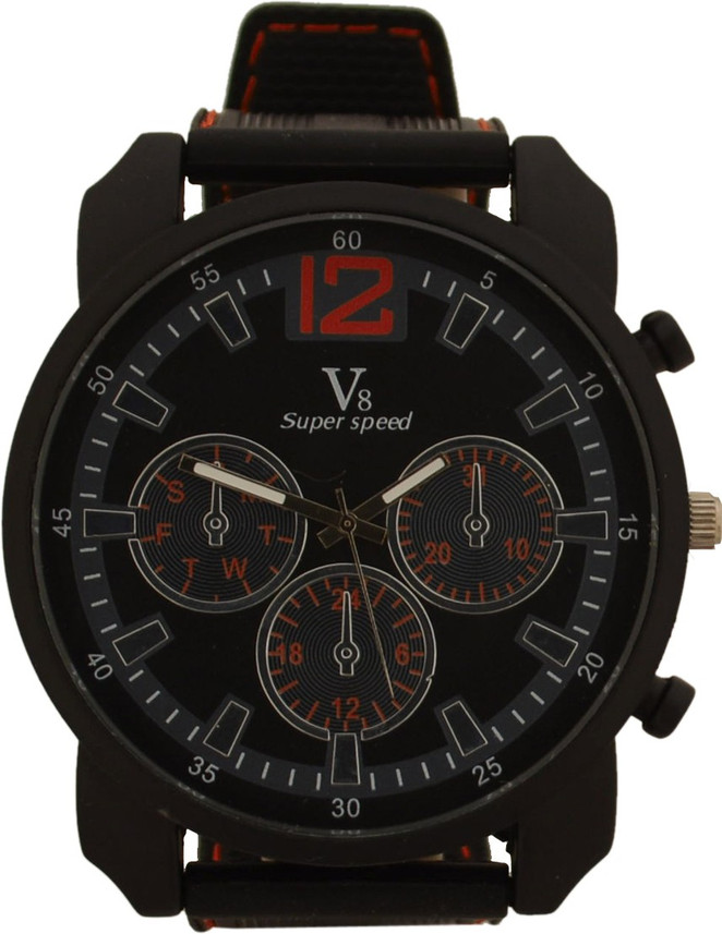 v8 super speed men's watch