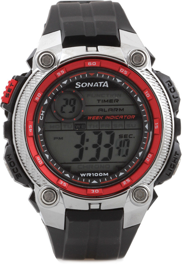 sonata digital watches flipkart