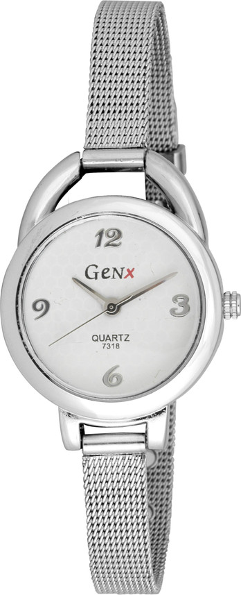 genx steel wrist watch for womens