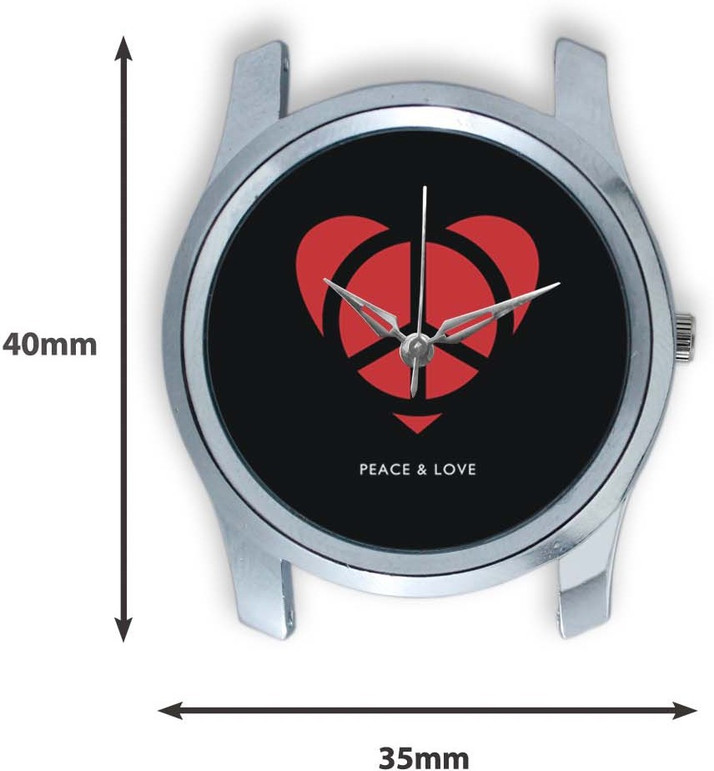 peace minimalist watch