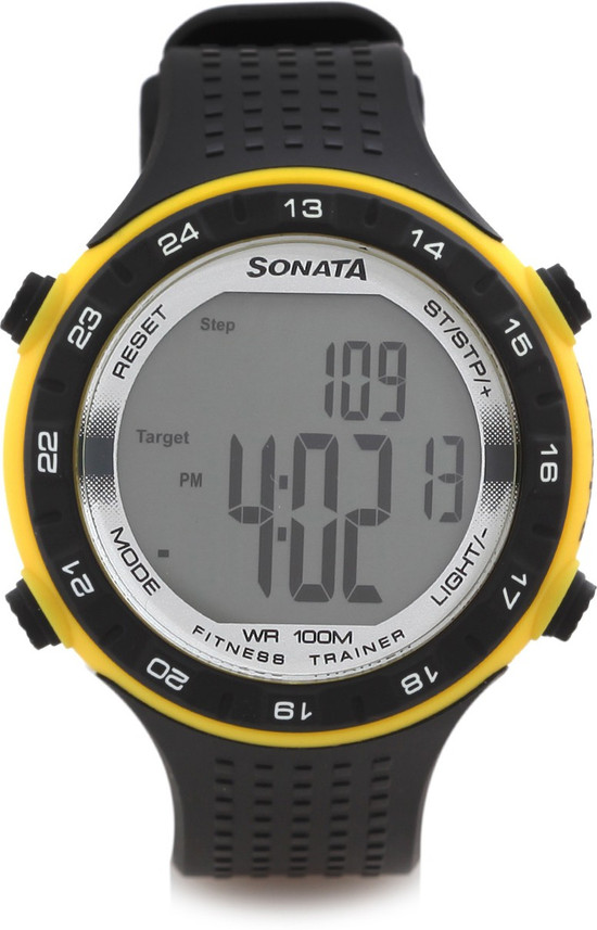 sonata pedometer watch