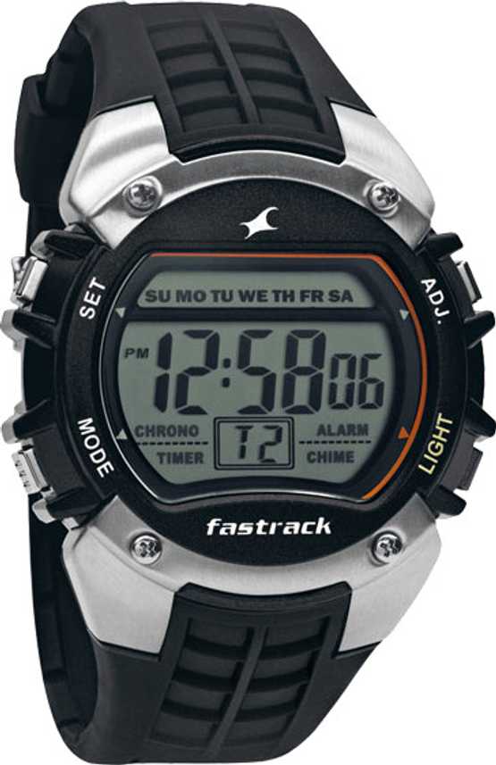 Fastrack Digital Watch For Men Buy Fastrack Digital Watch For Men 4058pp03 Online At Best Prices In India Flipkart Com