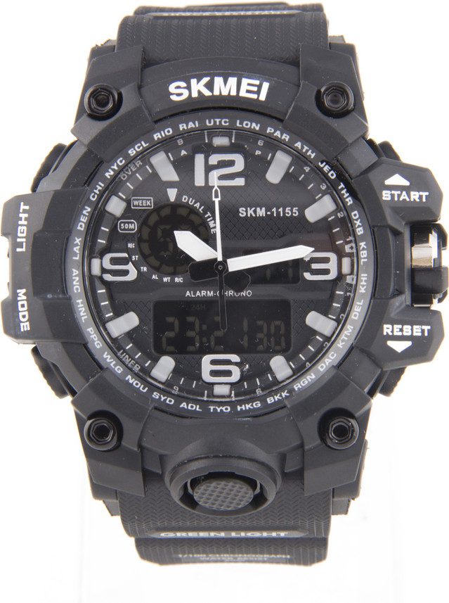 how to set alarm in skmei 1155 watch