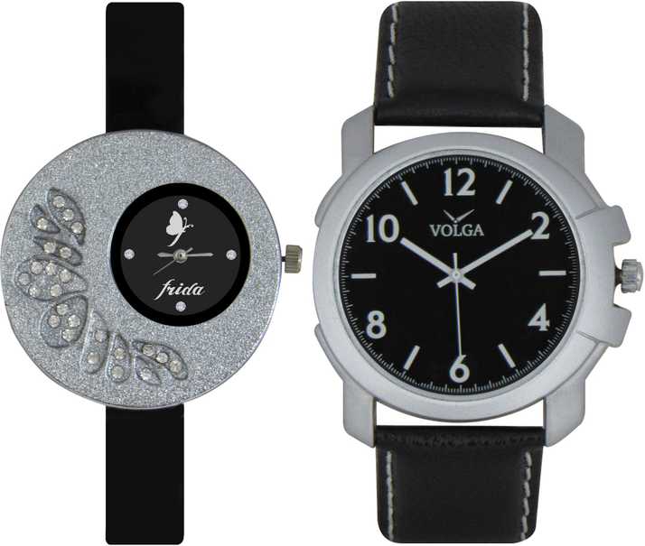 Frida Designer Volga Beautiful New Branded Type Watches Men And Women Combo29 Volga Band Analog Watch For Couple Buy Frida Designer Volga Beautiful New Branded Type Watches Men And Women