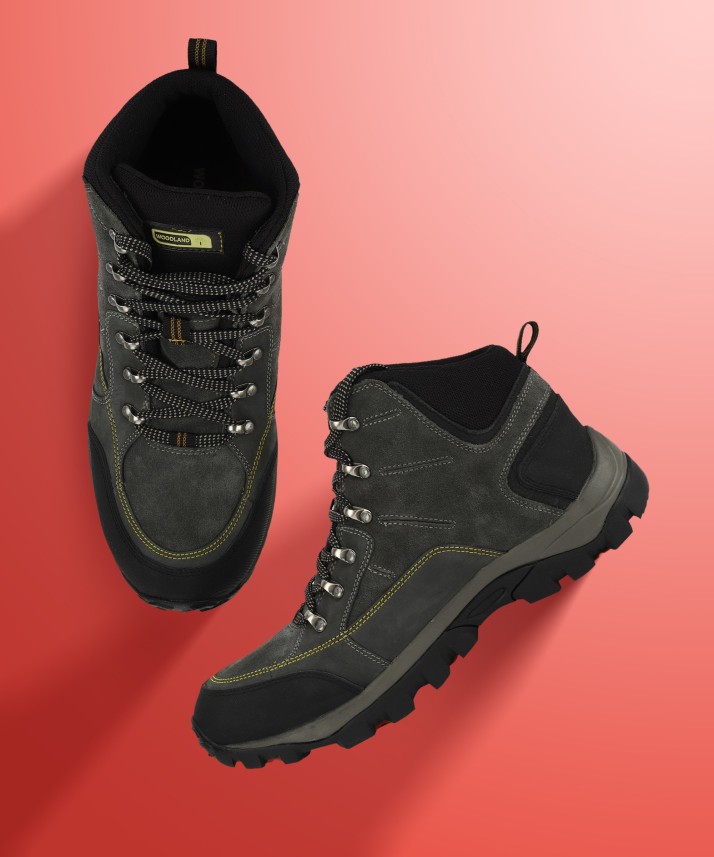 woodland dnavy hiking boots