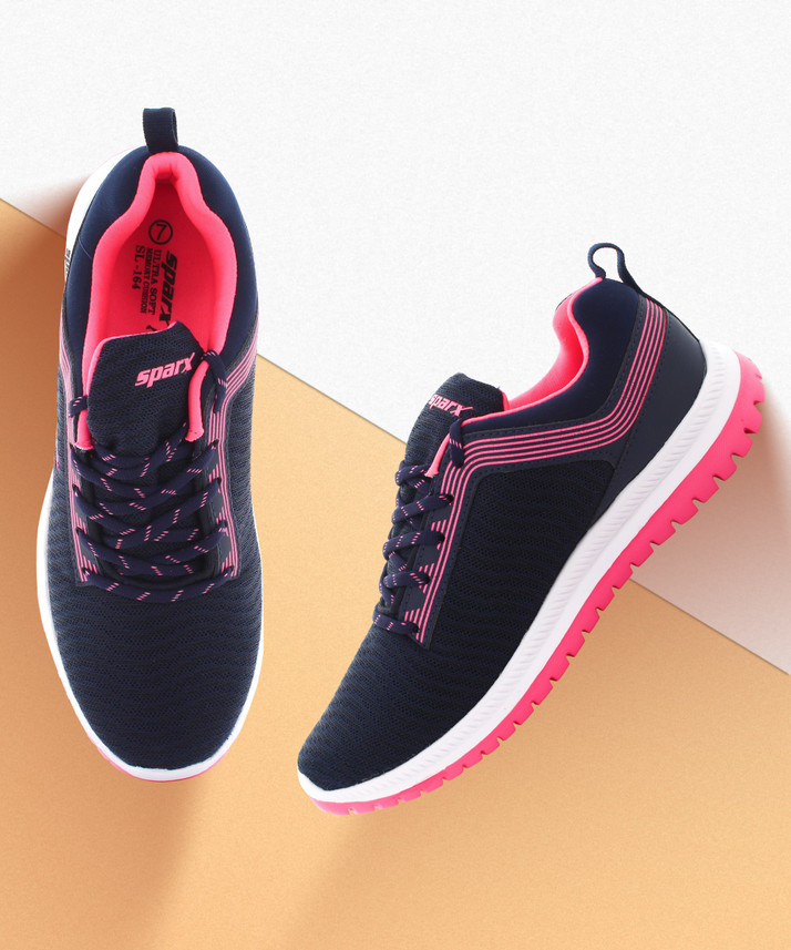 pink walking sneakers