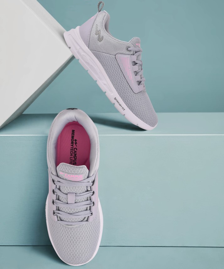 teal and grey pink and white shoe