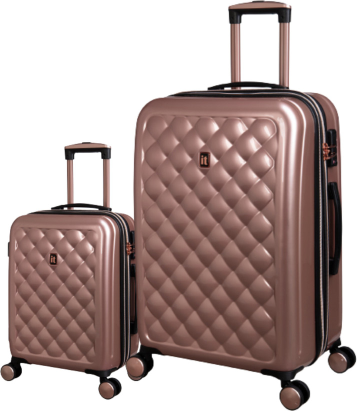 It Luggage Fashionista Glossy-Rose Gold 