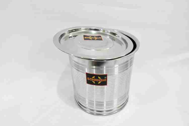 Sonanshi Stainless Steel Atta Tanki/Container/Box/Drum/Pawali/Tanki