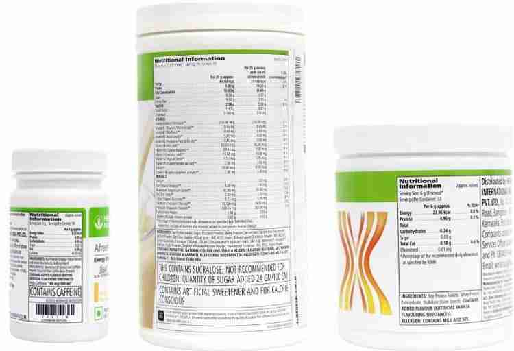HERBALIFE Weight Loss Combo ( Afresh Energy Drink Mix Ginger Flavor