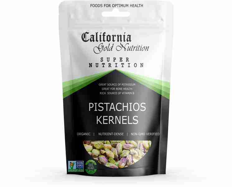 California Gold Nutrition Pista Kernels Unsalted Pistachios Kernel