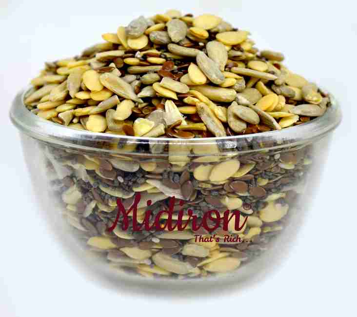 Midiron Antioxidant Mix Seeds, Trail Mix, Rich in Antioxidant, 4in1