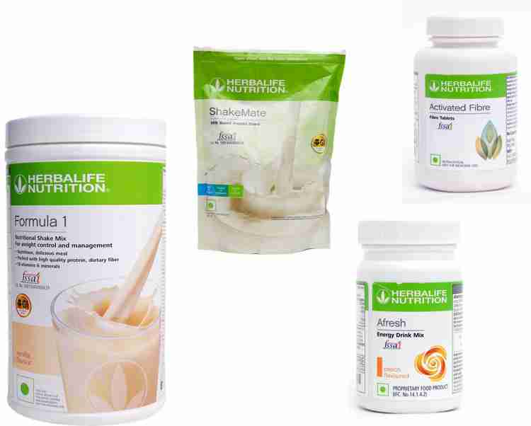 HERBALIFE Weight Loss Combo With Formula 1 Shake mix Vanilla Flavor