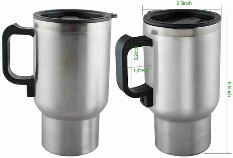 AEC Car Charging Stainless Steel Travel Electric Kettle Price in India