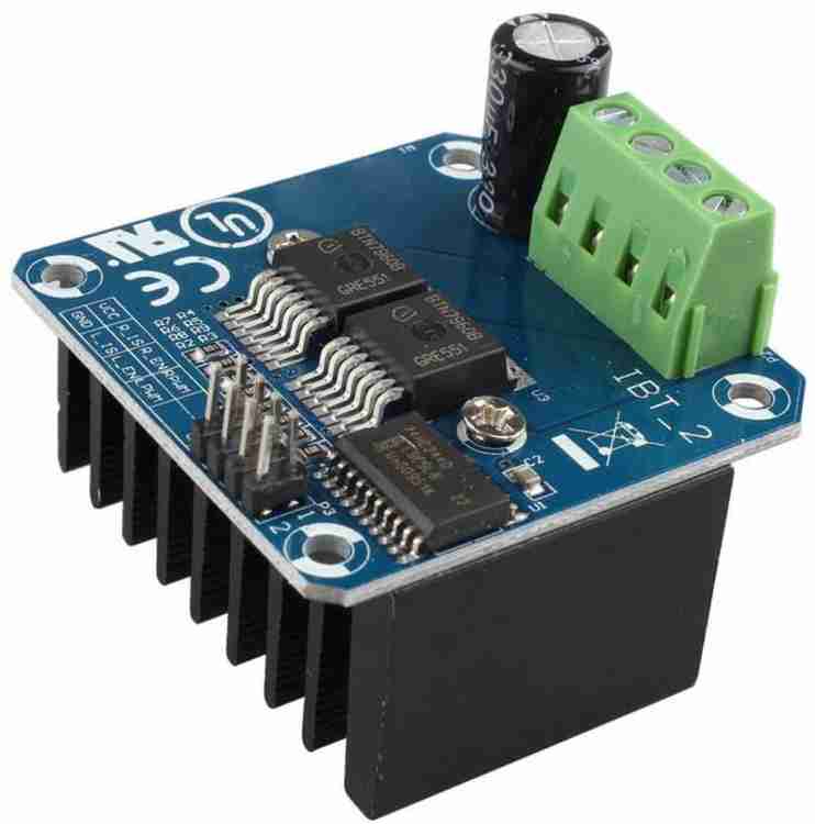 BTS7960 Dupla Ponte H P/ Controlo De Motores DC At&eacute; 43A 27V