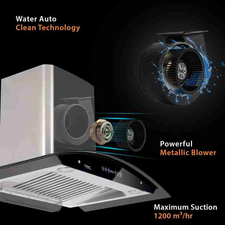 Hindware Cleo 90 Auto Clean Wall Mounted Chimney Price in India Buy Hindware Cleo 90 Auto