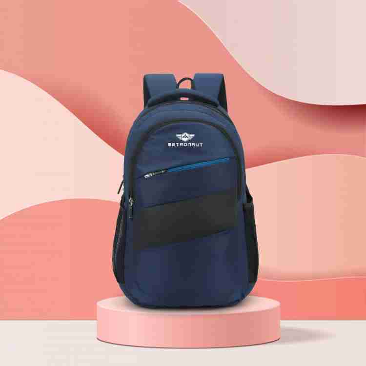 METRONAUT Expandable waterproof laptop backpack MT501 Navy 30 L Laptop