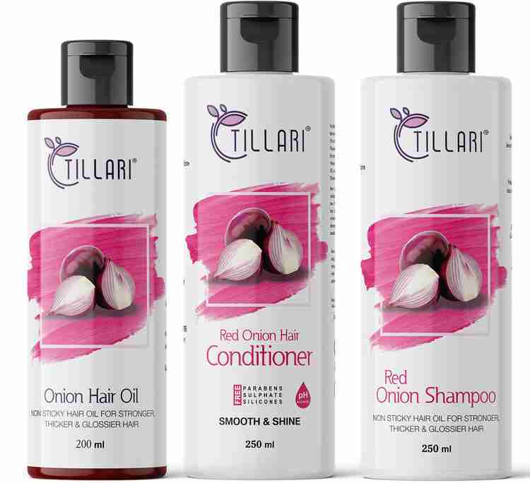 tillari onion oil for hair growth ultimate Hair Care Kit Onion