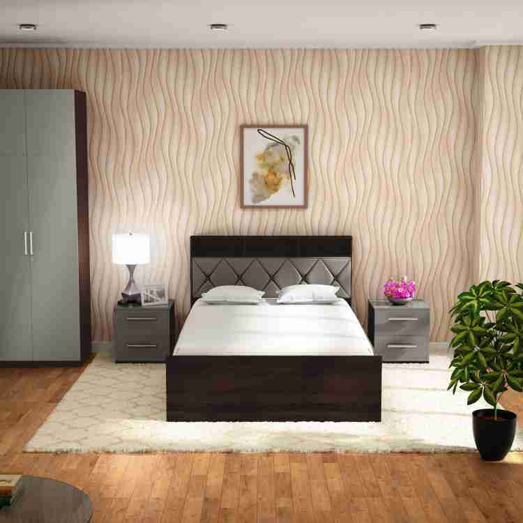 Godrej Interio Lattice Engineered Wood Queen Box Bed Price in India