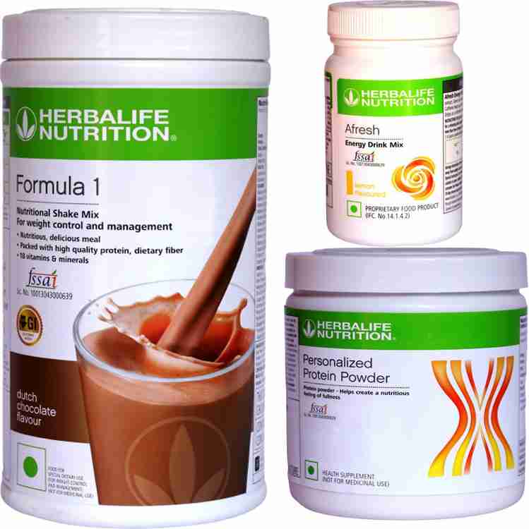 HERBALIFE Weight Loss Combo ( Formula 1 Chocolate Flavor + Personalized Protein Powder 200g
