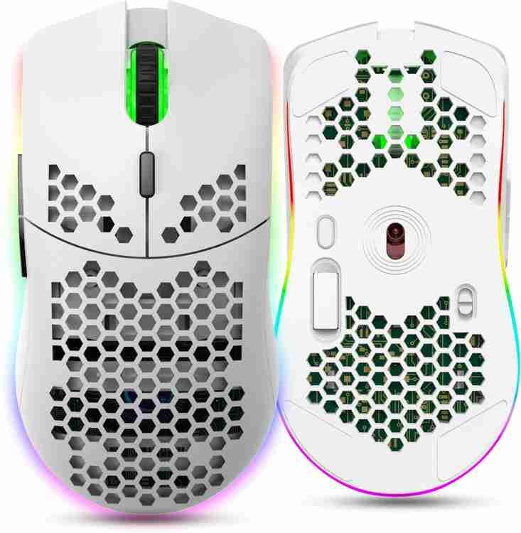 HXSJ T66 Ultralight Wireless RGB Wireless Optical Gaming Mouse - HXSJ
