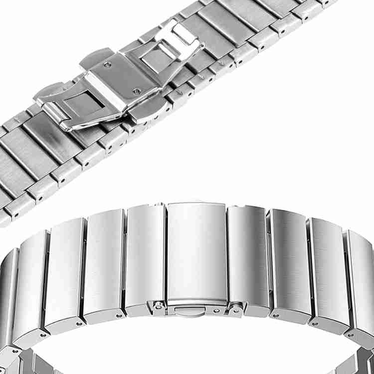 ACM Watch Strap Steel Metal 20mm For Goqii Smart Vital Plus Smartwatch acm-watch-strap-steel-metal-20mm-for-goqii-smart-vital-plus-smartwatch