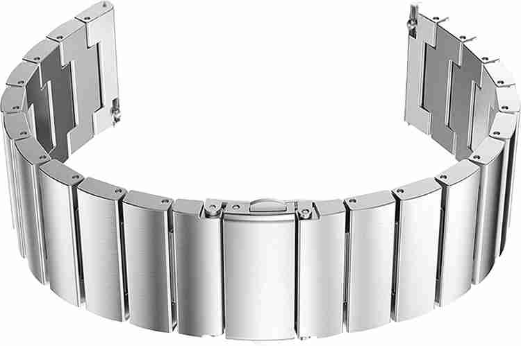 ACM Watch Strap Steel Metal 20mm For Goqii Smart Vital Plus Smartwatch acm-watch-strap-steel-metal-20mm-for-goqii-smart-vital-plus-smartwatch